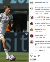 怀森社媒为红牌致歉：很抱歉我被罚下，无法在对阵巴黎时出战